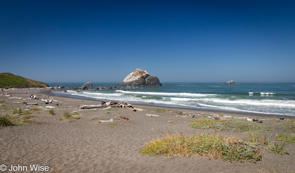 Wilson Creek Beach in Klamath, California