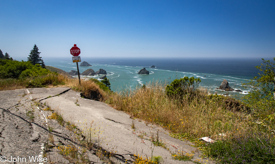 Patricks Point Drive in Patricks Point, California