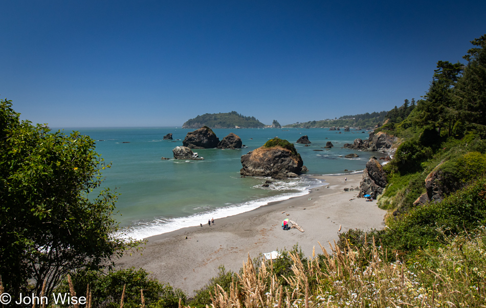 Luffenholtz Beach in Trinidad, California