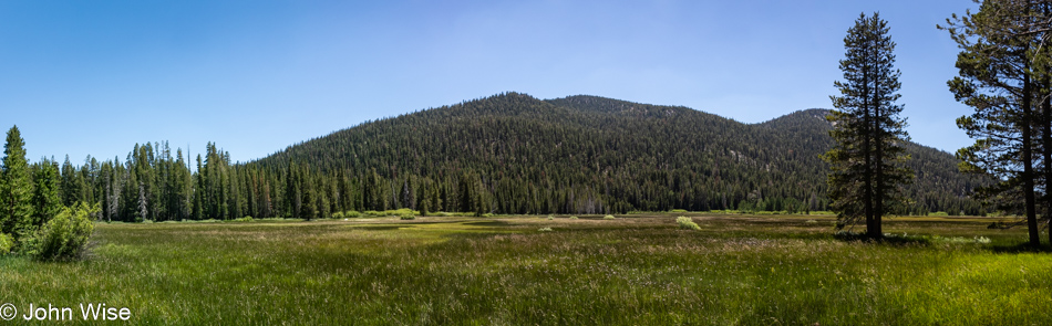 U.S. Route 50 in the Eldorado National Forest, Sierra Nevada Mountains in California