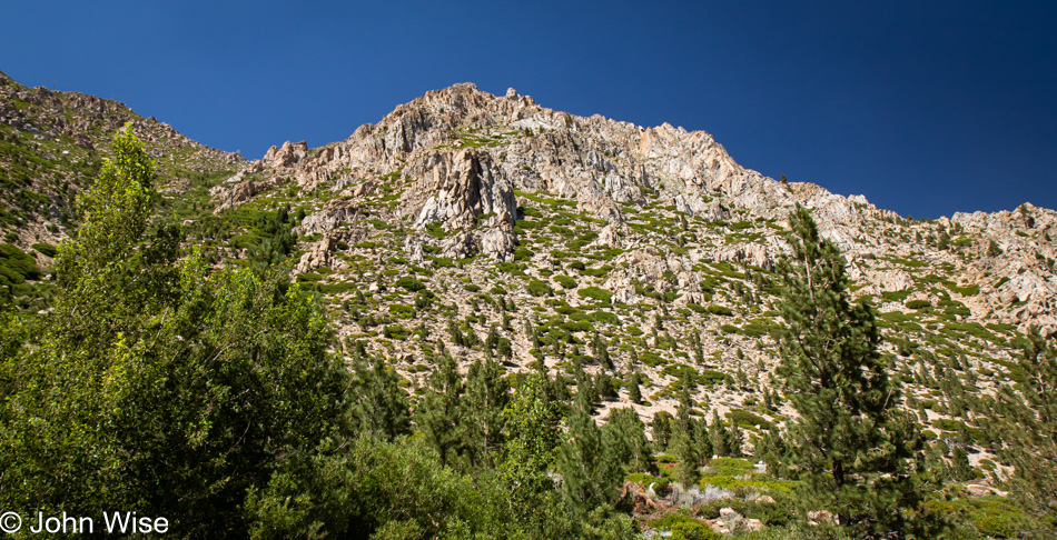 California Route 89 near Markleeville, California in the Sierra Nevada Mountains