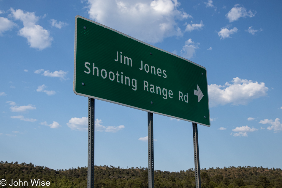 Jim Jones Shooting Range in Payson, Arizona