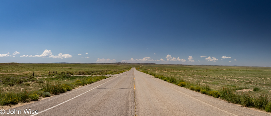 Approaching Pueblo Pintado, New Mexico