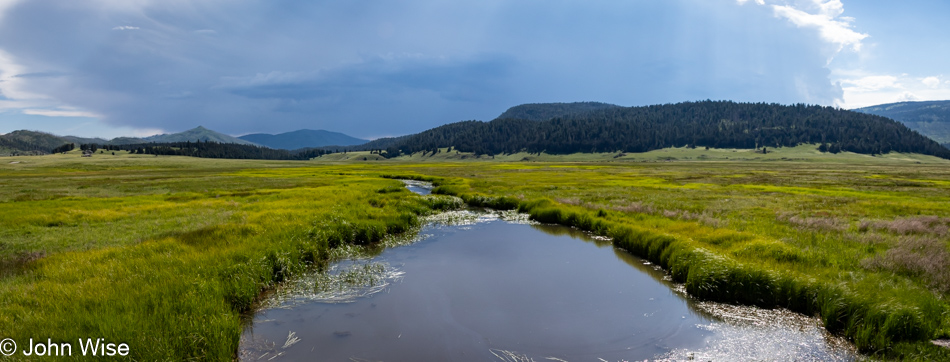 Valles Caldera National Preserve in Jemez Springs, New Mexico