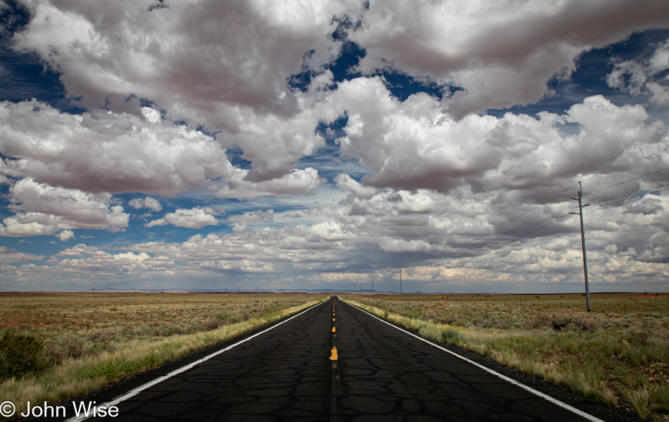 SR87 on the way to Winslow, Arizona