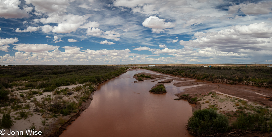 Little Colorado River in Winslow, Arizona