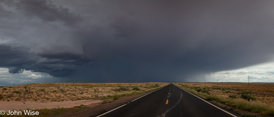 Navajo Reservation on the US 191 near Nazlini