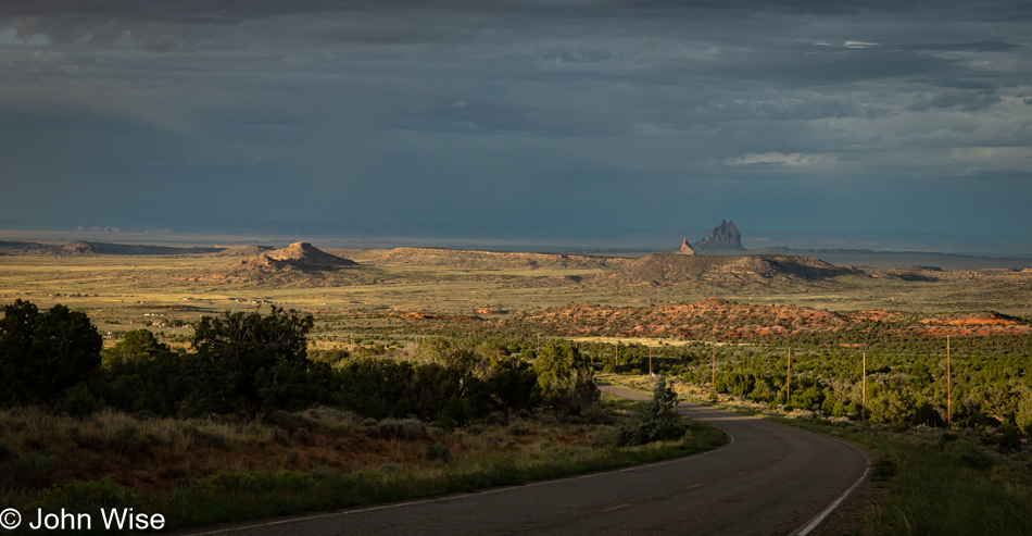 Approaching Red Valley, Arizona