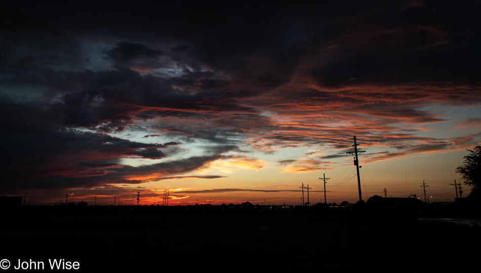 Sunrise from Lamar, Colorado