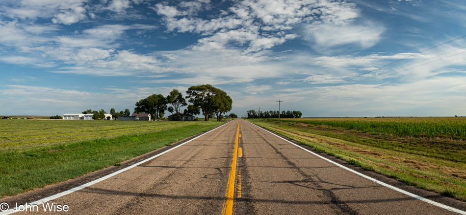 US-385 north toward Sheridan Lake, Colorado