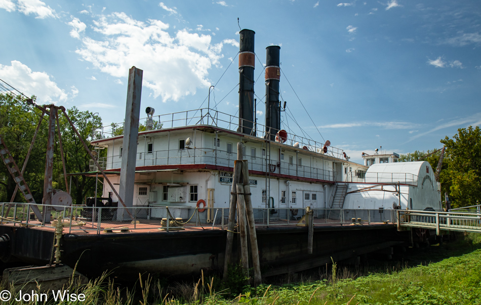 Captain Meriwether Lewis Dredge in Brownville, Nebraska