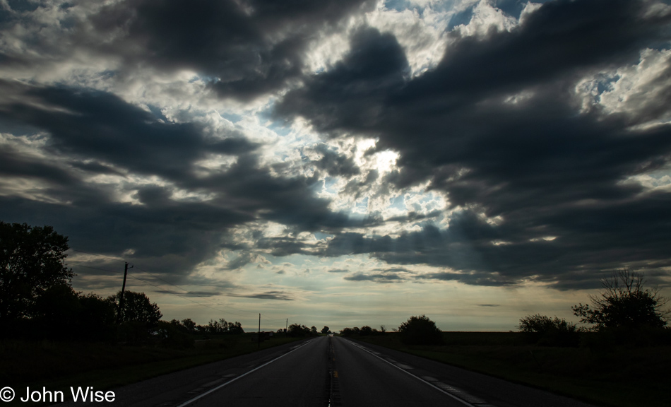 Sunrise east of Osceola, Iowa