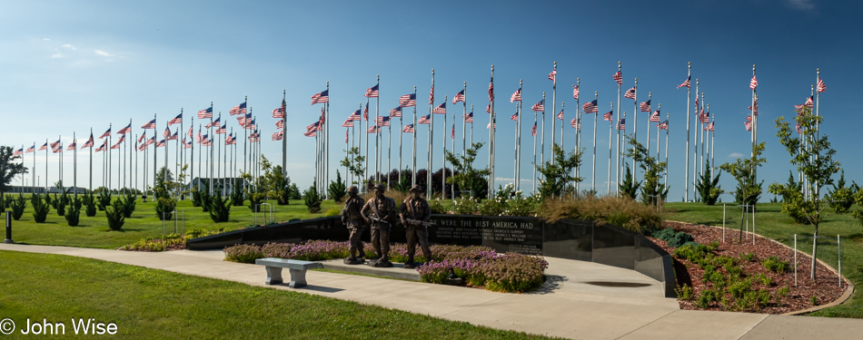 Welcome Home Soldier Monument in Albia, Iowa