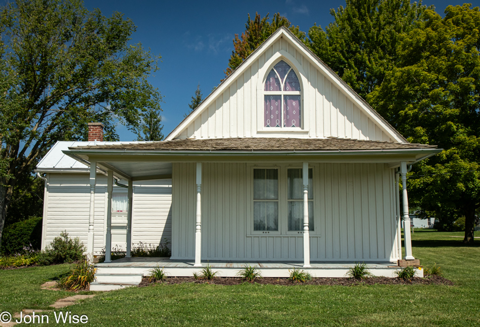 American Gothic House in Eldon, Iowa