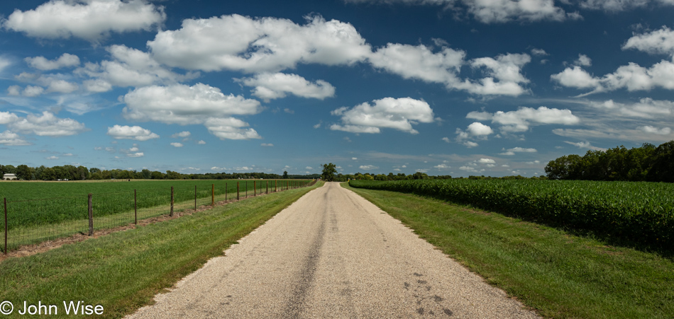 Route 116 near Stronghurst, Illinois