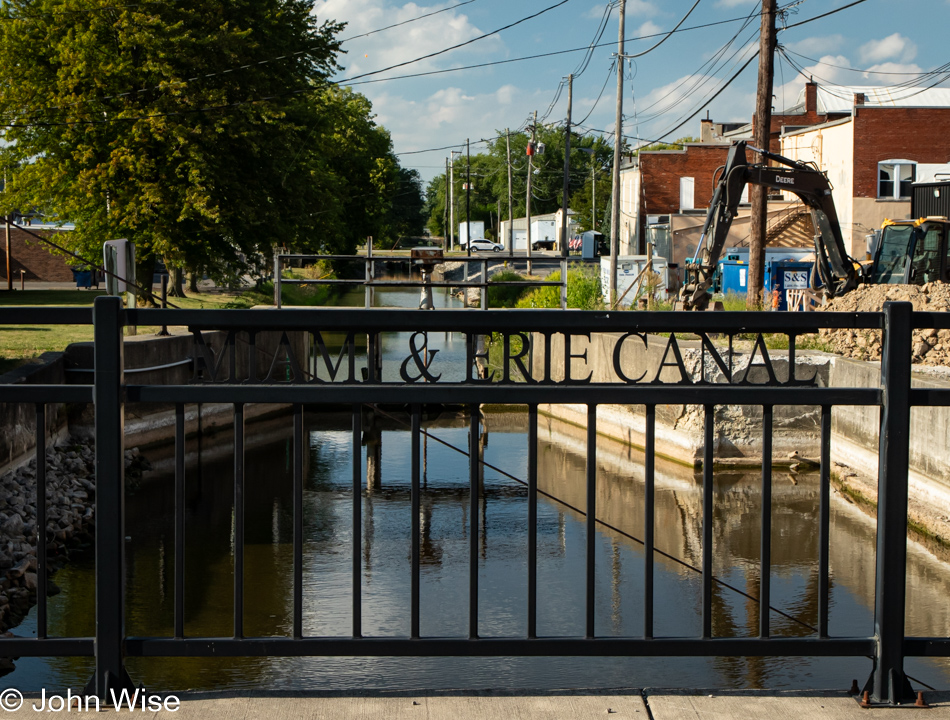 Miami & Erie Canal in Delphos, Ohio