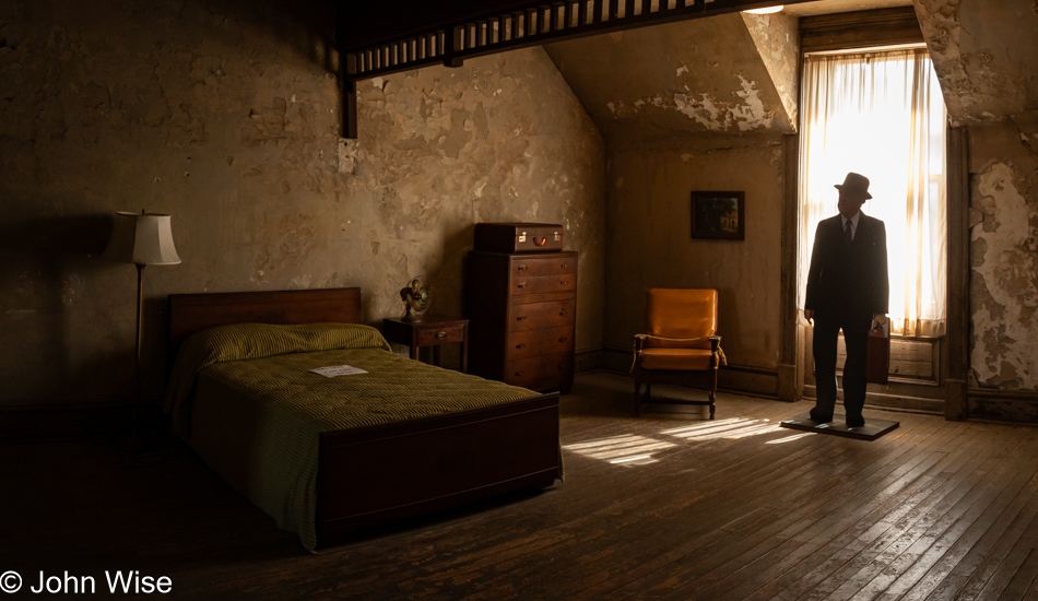 Room used in Shawshank Redemption at the Ohio State Reformatory in Mansfield, Ohio