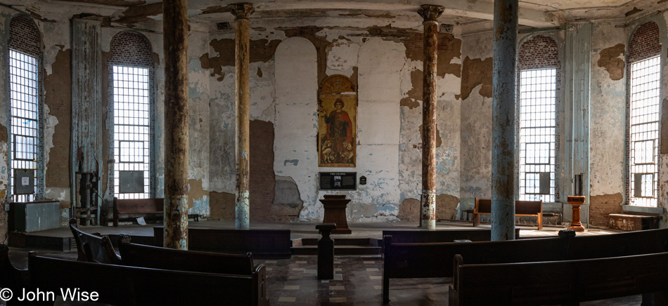 Church at Ohio State Reformatory in Mansfield, Ohio