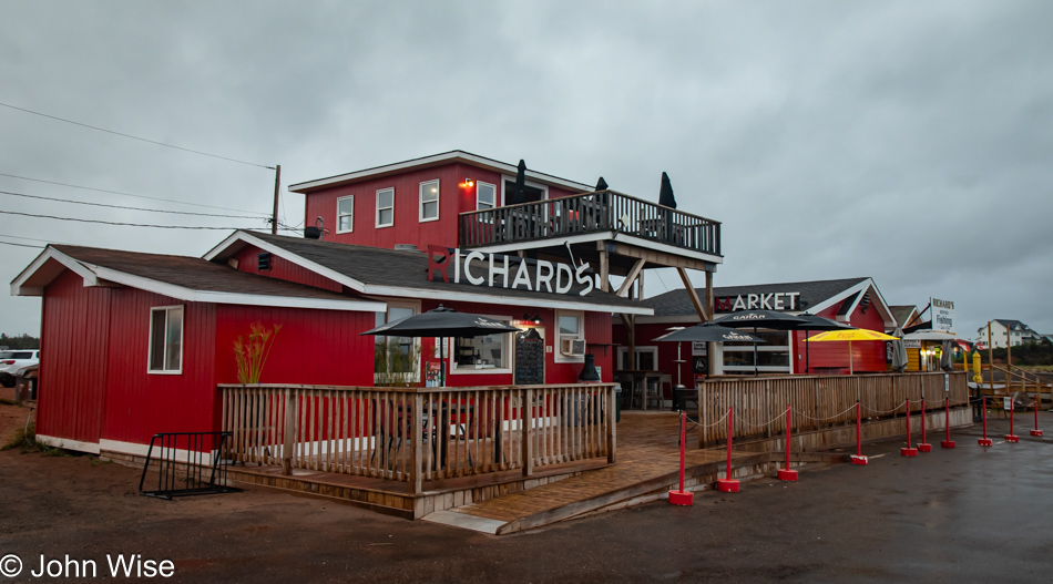 Richards Seafood in Brackley Beach, Prince Edward Island, Canada