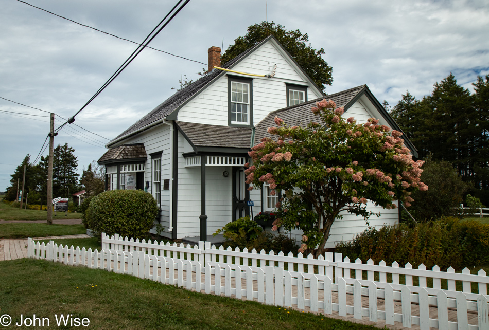 L.M. Montgomery House in New London, Prince Edward Island, Canada