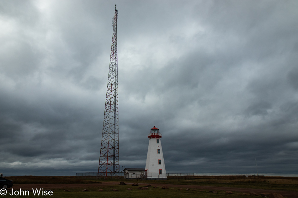 North Cape Lighthouse on Prince Edward Island, Canada