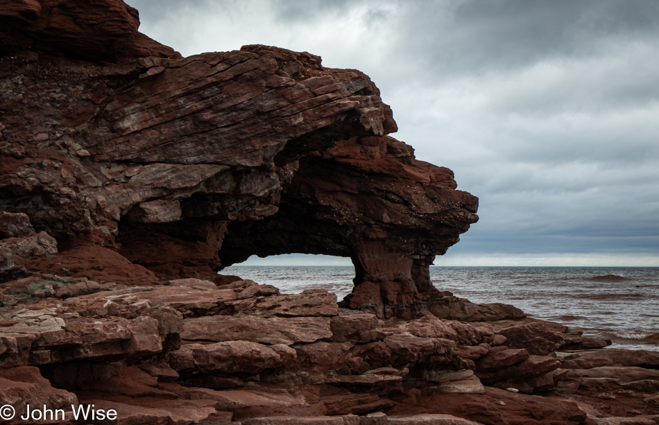 North Cape Lighthouse on Prince Edward Island, Canada