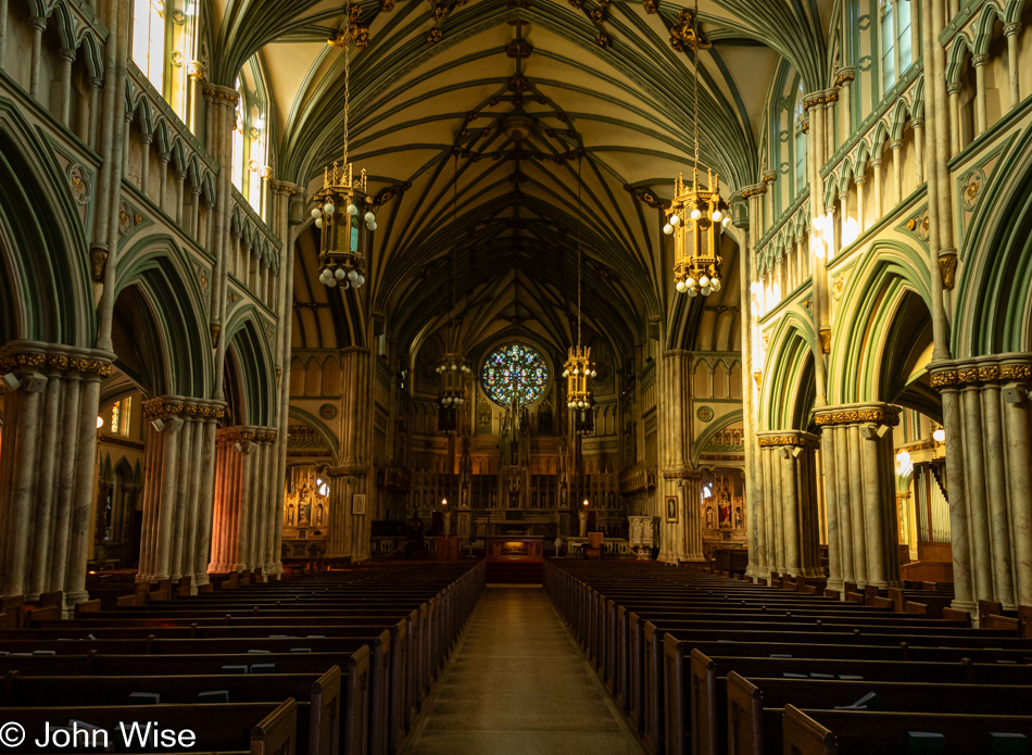 St Dunstin's Basilica in Charlottetown on Prince Edward Island, Canada