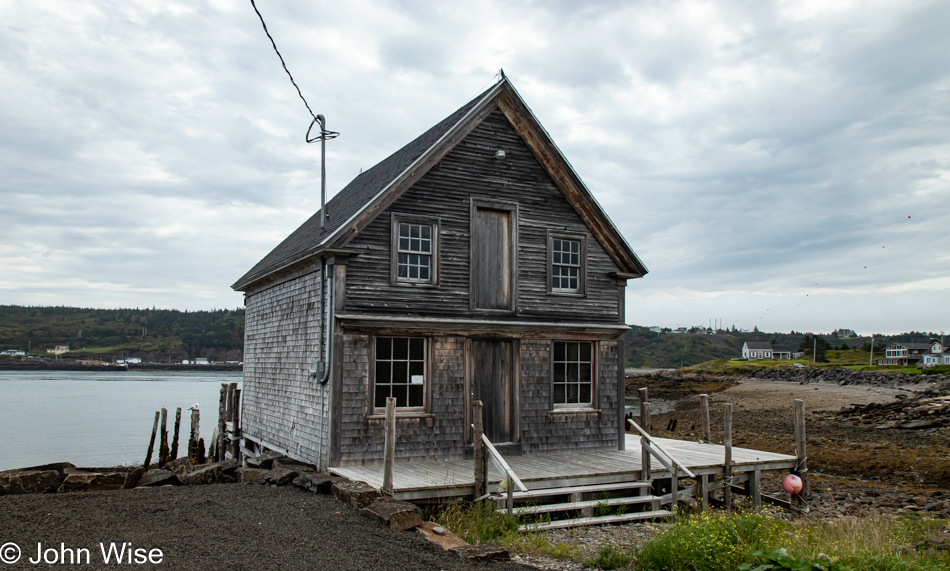 Old house in Tiverton, Nova Scotia, Canada