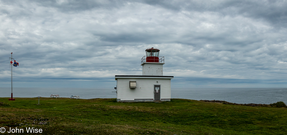 Grand Passage Lighthouse in Westport, Nova Scotia, Canada