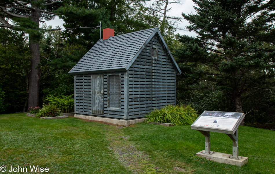 Maud Lewis Memorial Park in Digby, Nova Scotia, Canada