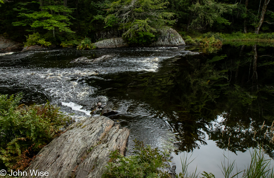 Mill Falls Trail at Kejimkujik National Park in Nova Scotia, Canada