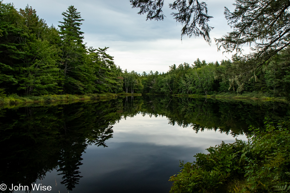 Mill Falls Trail at Kejimkujik National Park in Nova Scotia, Canada