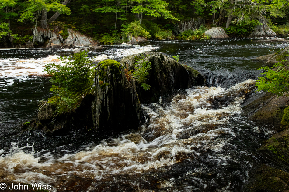 Mill Falls Trail at Kejimkujik National Park in Nova Scotia, Canada