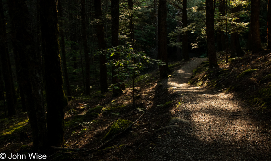 Mill Falls Trail at Kejimkujik National Park in Nova Scotia, Canada