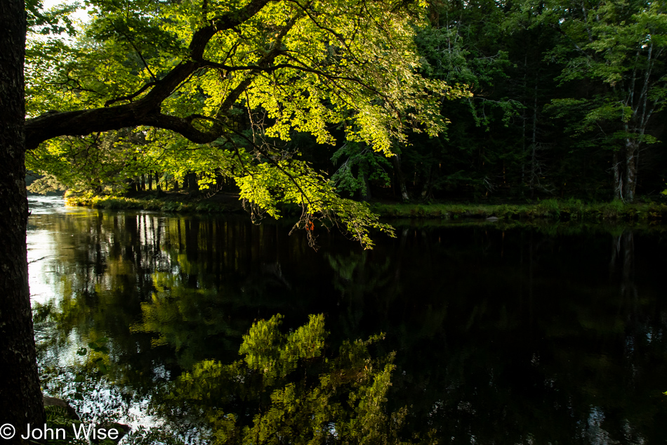 Mill Falls Trail at Kejimkujik National Park in Nova Scotia, Canada