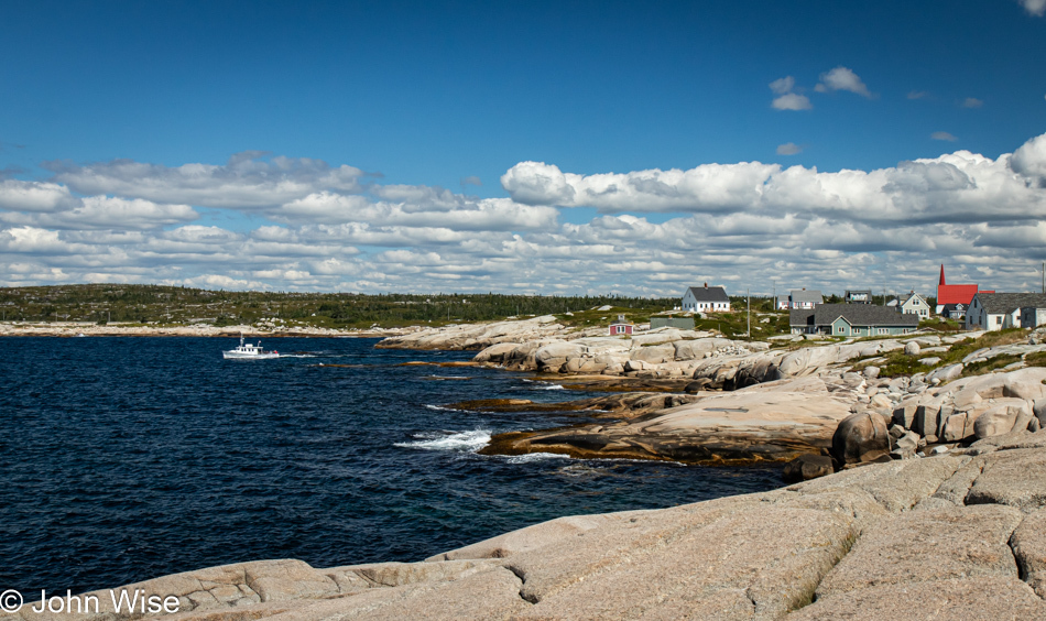 Peggy's Cove in Nova Scotia, Canada