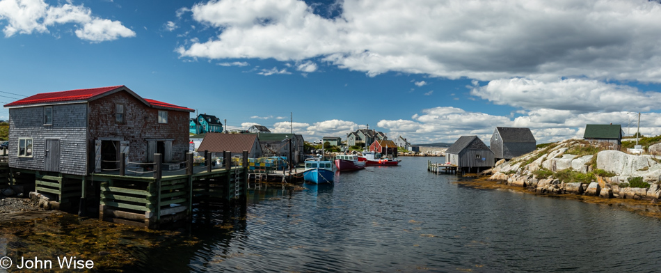 Peggy's Cove in Nova Scotia, Canada