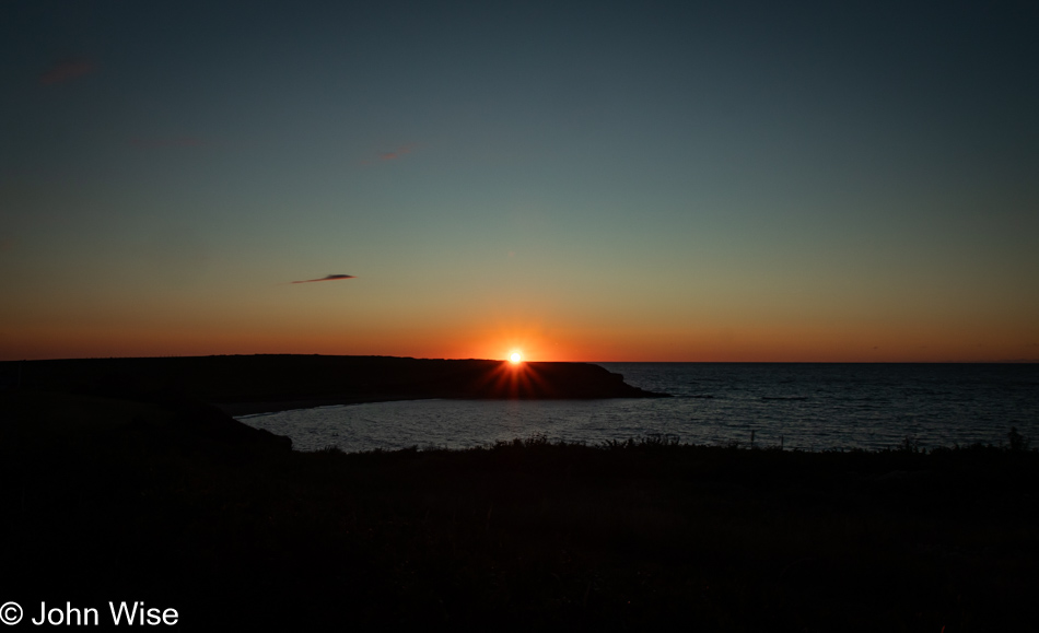 Sunset at Margaree Harbor, Nova Scotia, Canada