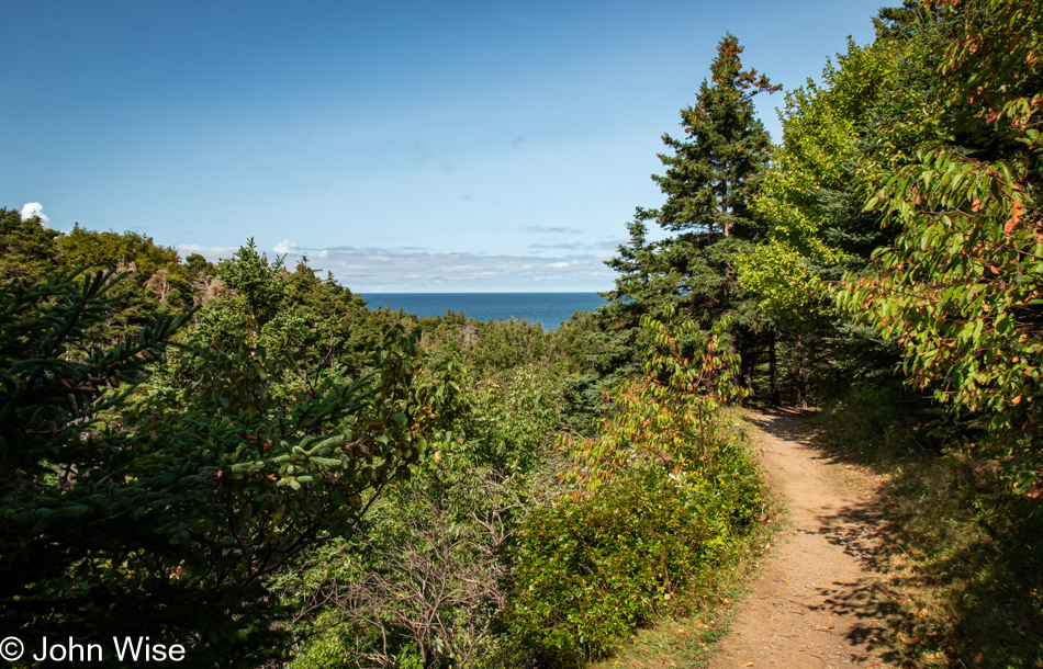 Corney Brook Trail at Cape Breton Highlands National Park, Nova Scotia, Canada