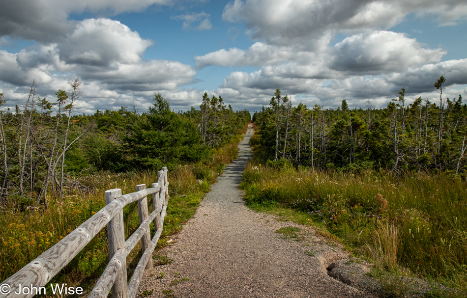 Benjie's Lake Trail at Cape Breton Highlands National Park, Nova Scotia, Canada