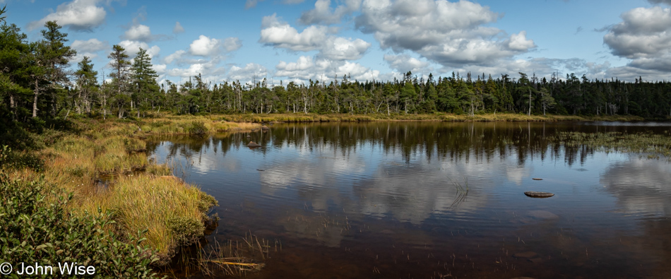 Benjie's Lake Trail at Cape Breton Highlands National Park, Nova Scotia, Canada