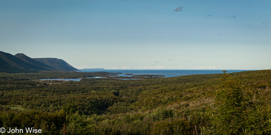 Cabot Trail in Nova Scotia, Canada