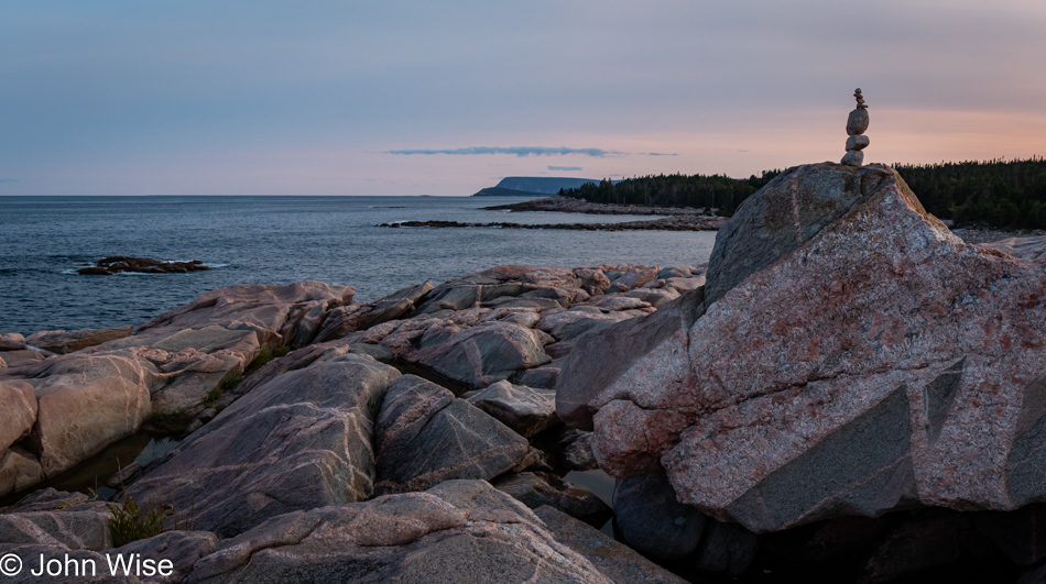 Green Cove Overlook in Cape Breton Highlands National Park, Nova Scotia, Canada