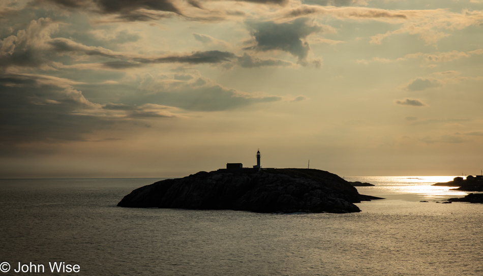 Channel Head Lighthouse at Port aux Basques, Newfoundland, Canada