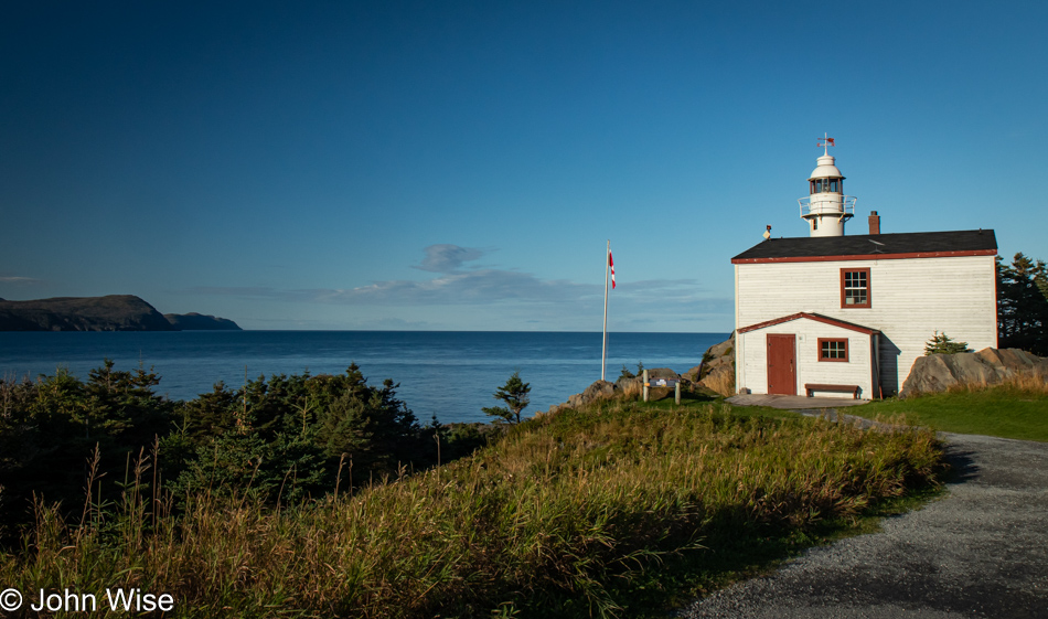 Lobster Cove Lighthouse in Rocky Harbour, Newfoundland, Canada