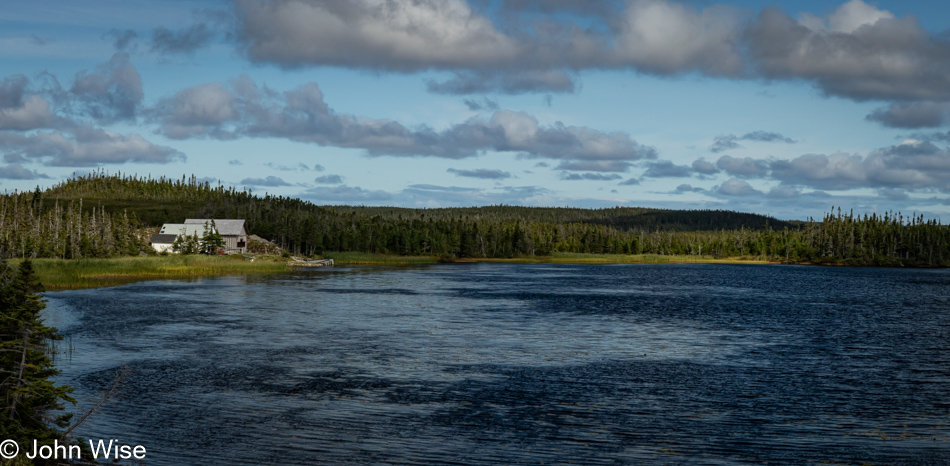 Indian Pond near Hawks Bay in Newfoundland, Canada