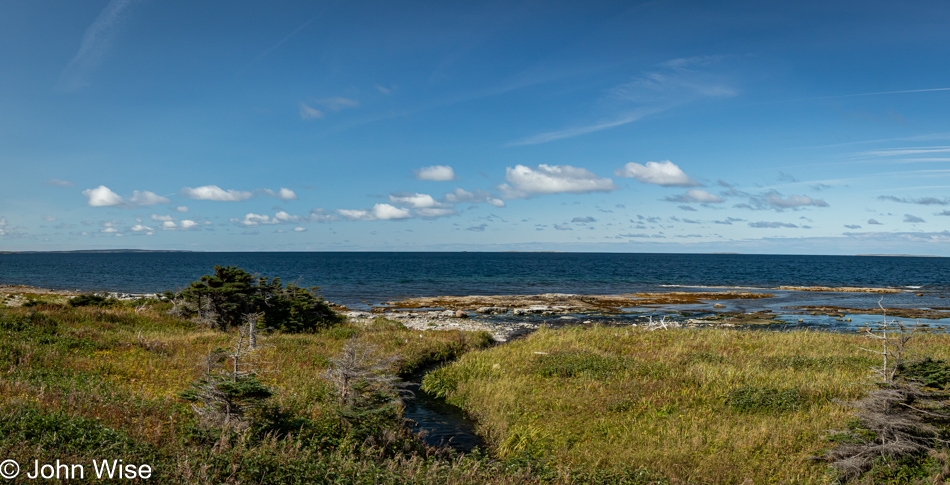 Deadmans Cove in Newfoundland, Canada