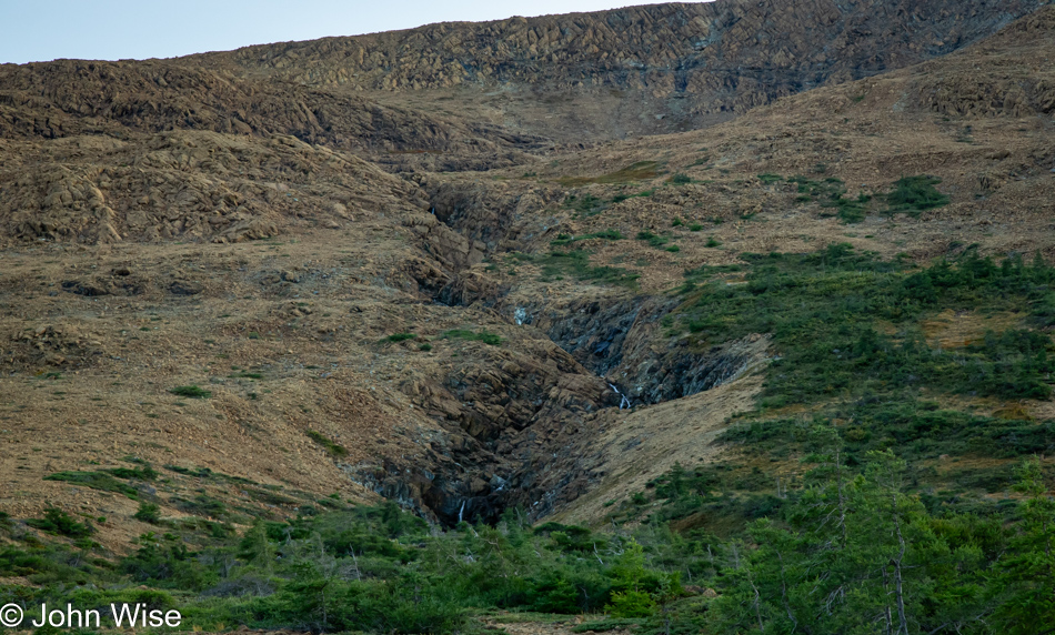 Tablelands Trail in Gros Morne National Park in Newfoundland, Canada