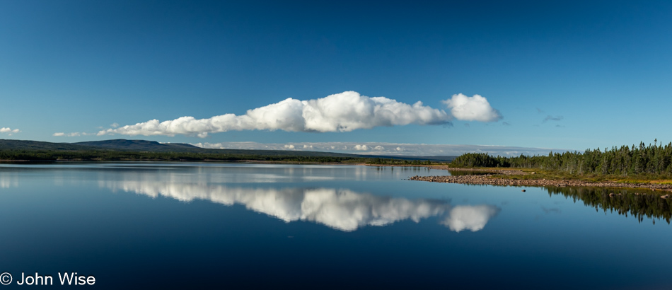 Grand Lake in Newfoundland, Canada