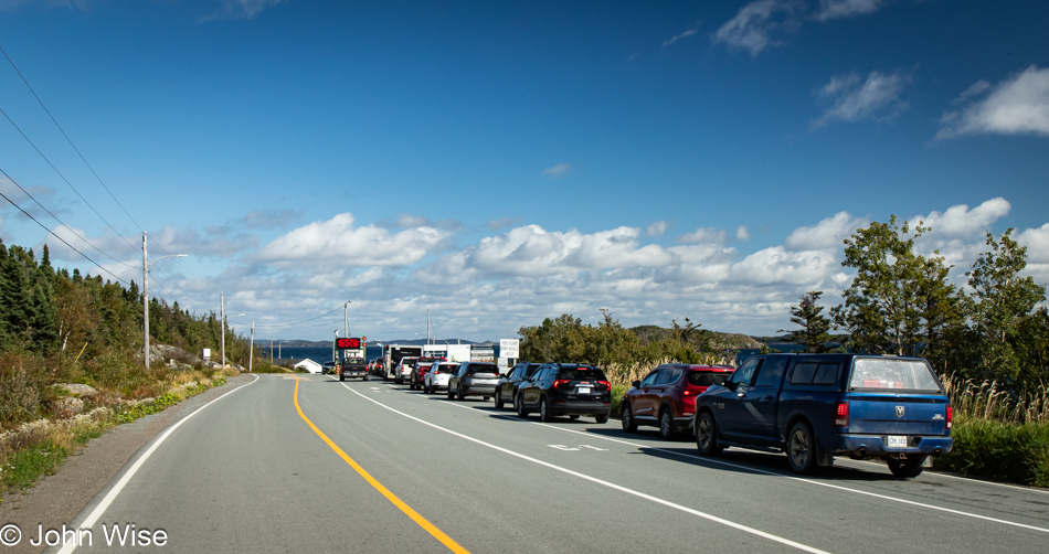 Ferry to Fogo Island at Farewell, Newfoundland, Canada